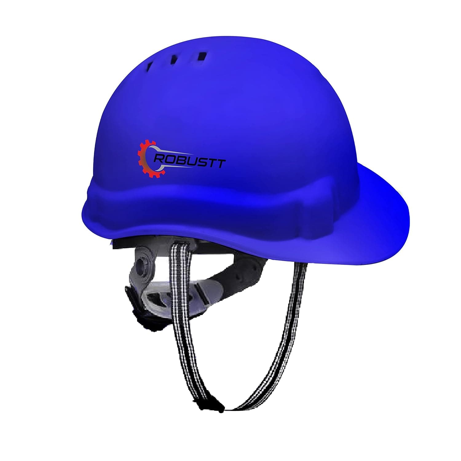 Robustt X Shree JEE Safety Helmet Executive Ratchet Type Adjustment, Protection for Outdoor Work Head Safety Hat with Sweat Band (Blue, Pack of 5) at ₹249 (50% Off) – Amazon