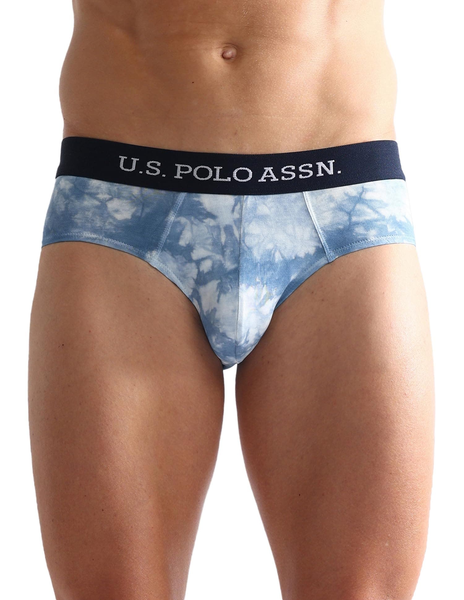 U.S. Polo Assn. Men's Cotton Stretch Tie Dye Briefs (Pack…