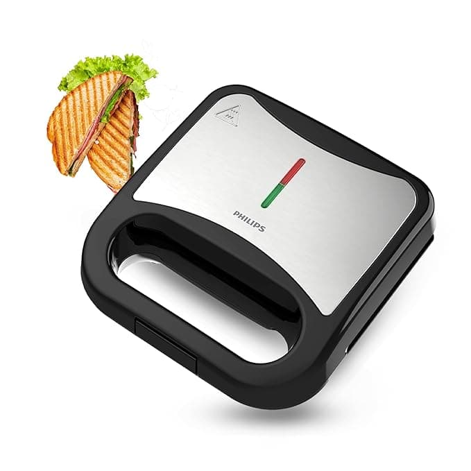 Philips HD3010/80 XL Sandwich Maker & Grill (Non-Stick, Easy Lock) at ₹1,699 (23% Off) – Amazon