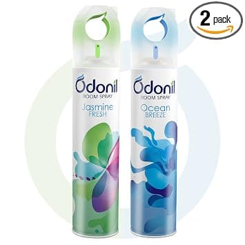 Odonil Room Air Freshener Spray 220ml (Pack Of 2) @ 199 – Amazon
