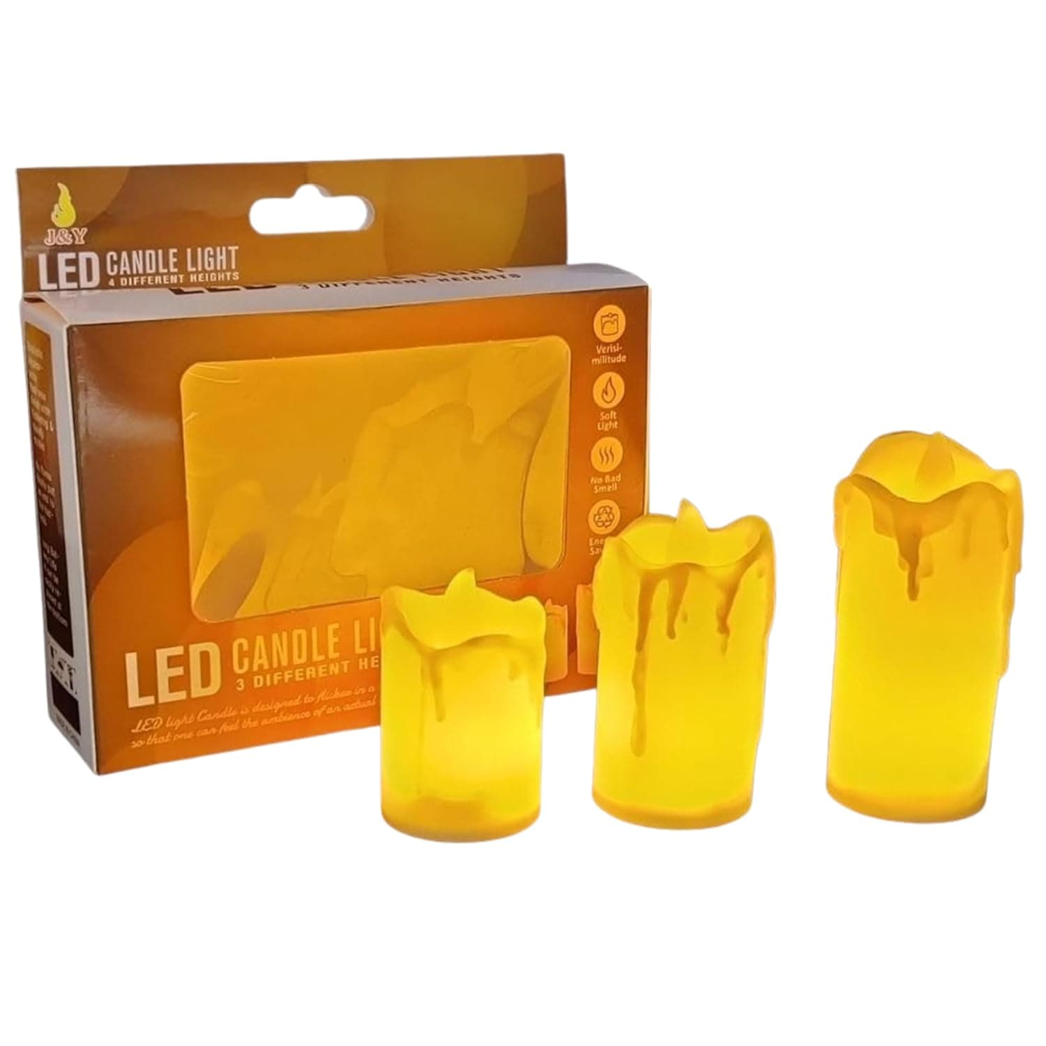Party Boomers 3Pcs Led Tealight Candles Set Pack of 1 at ₹140 (53% Off) – Amazon