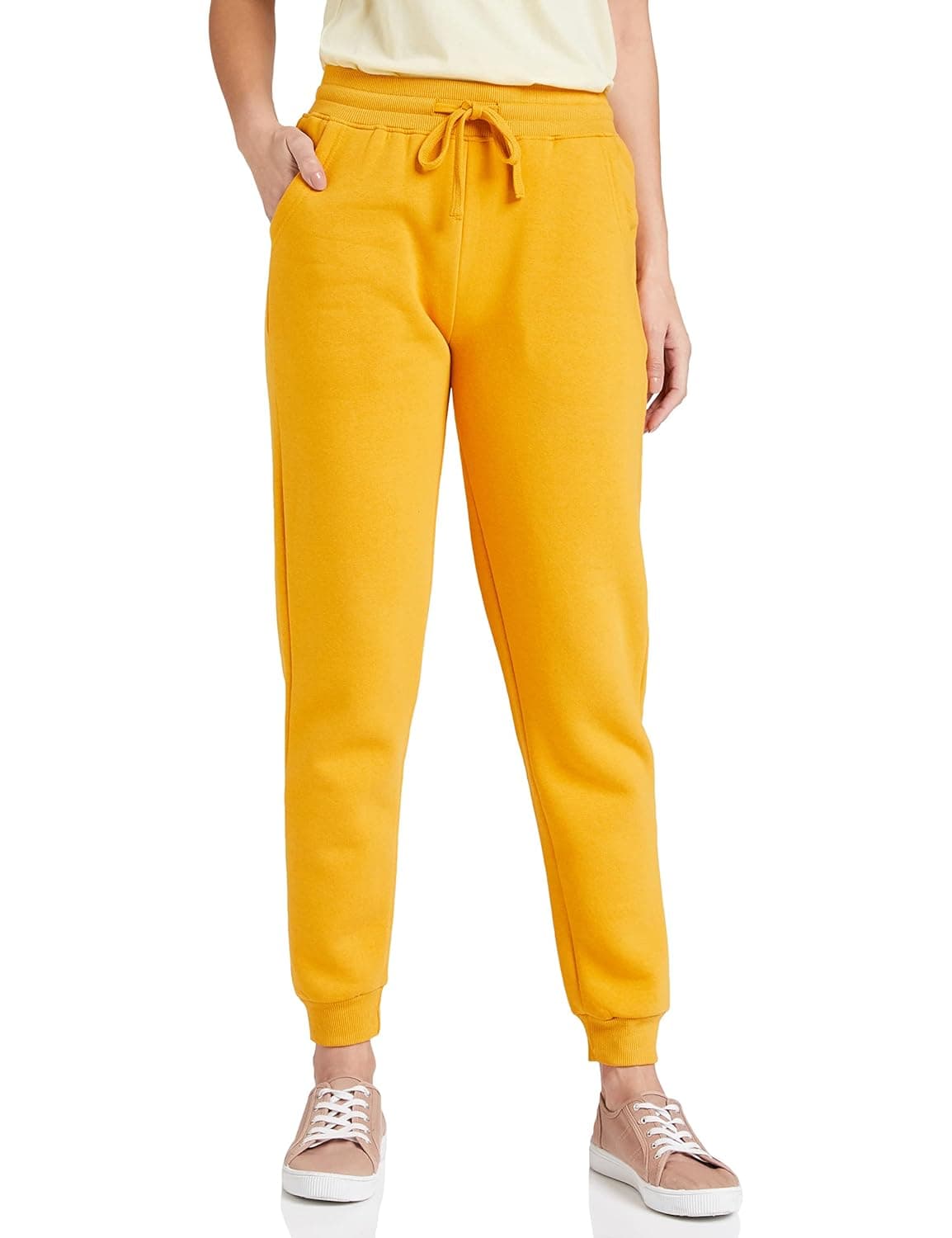 Amazon Brand - Symbol Women Jogger Track Pants | Ankle Length | Regular Fit | Fleece (Available in Plus Sizes) at ₹299 (82% Off) – Amazon