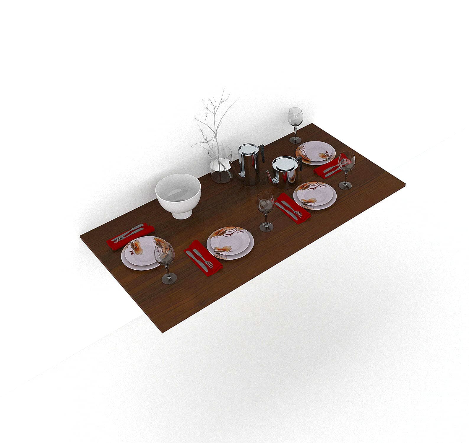 MAMTA DECORATION Wall Mounted Dining Table at ₹1,750