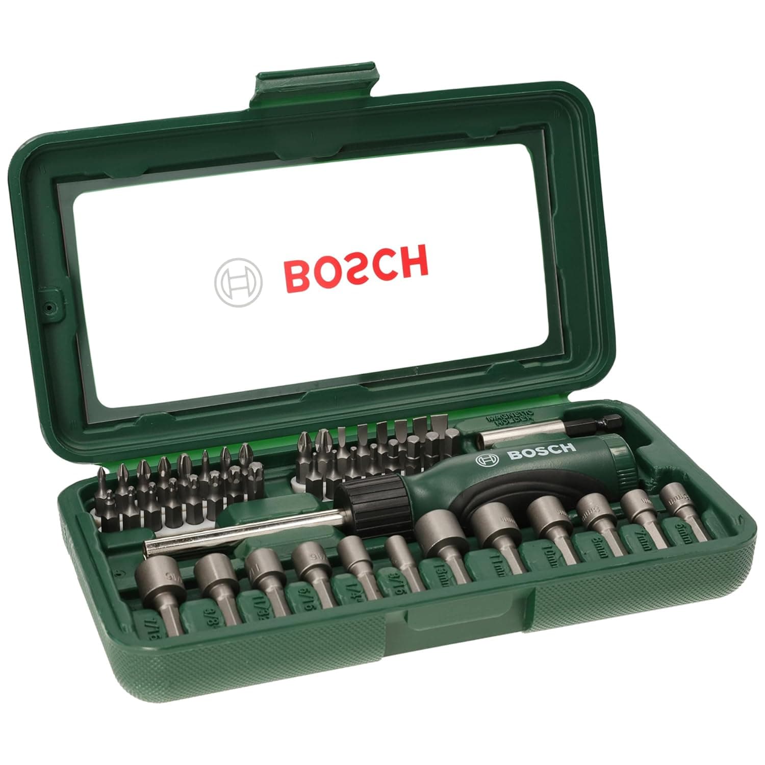 BOSCH 46-Piece Screwdriver Bit Set at ₹899 – Amazon