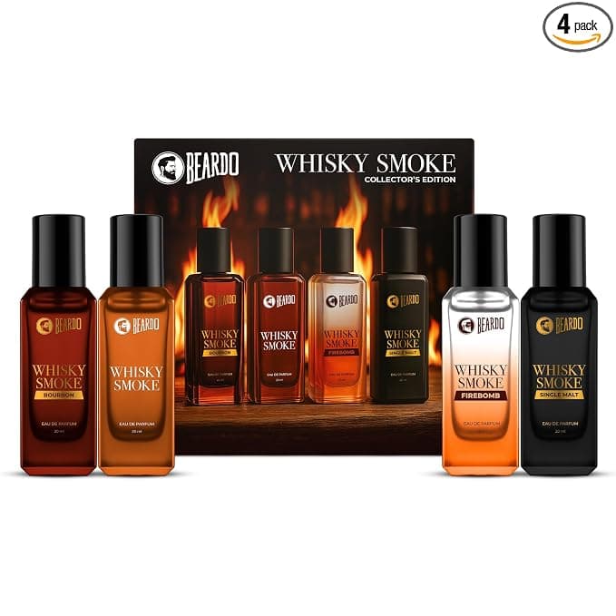 BEARDO Whisky Smoke Collectors Edition Gift Set (4-Piece)