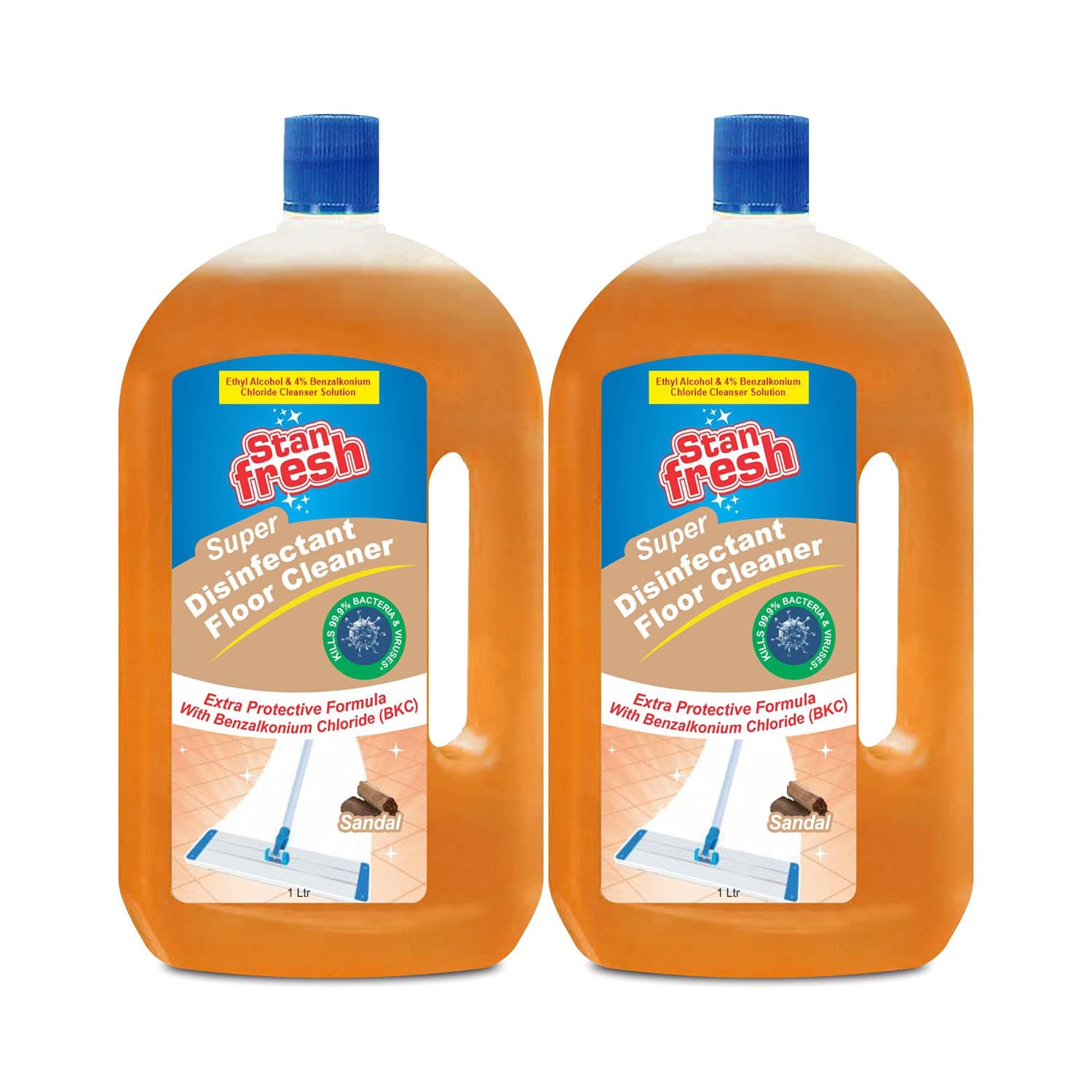 Super Disinfectant Sandal Floor Cleaner 1L (Pack of 2)