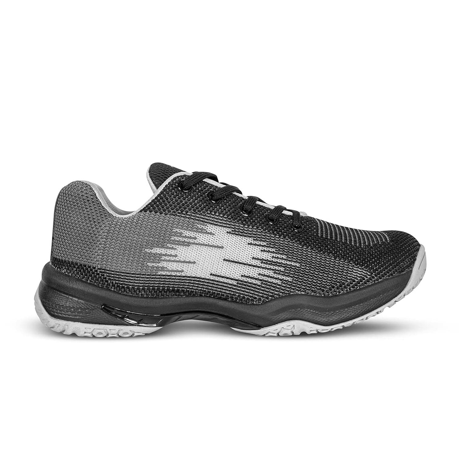 Boldfit Badminton Shoes for Man Lightweight Non Marking Shoes for Badminton Breathable Anti Skid Shoe for Man Shuttle Non Marking Indoor Shoes for Pickleball, Tennis, Padel Black at ₹849 (80% Off) – Amazon