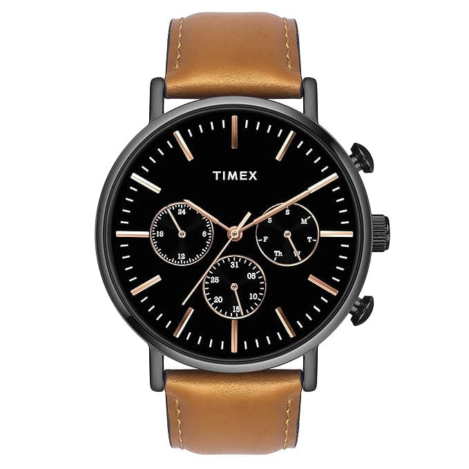 TIMEX Analog Watch for Men (Round Dial)