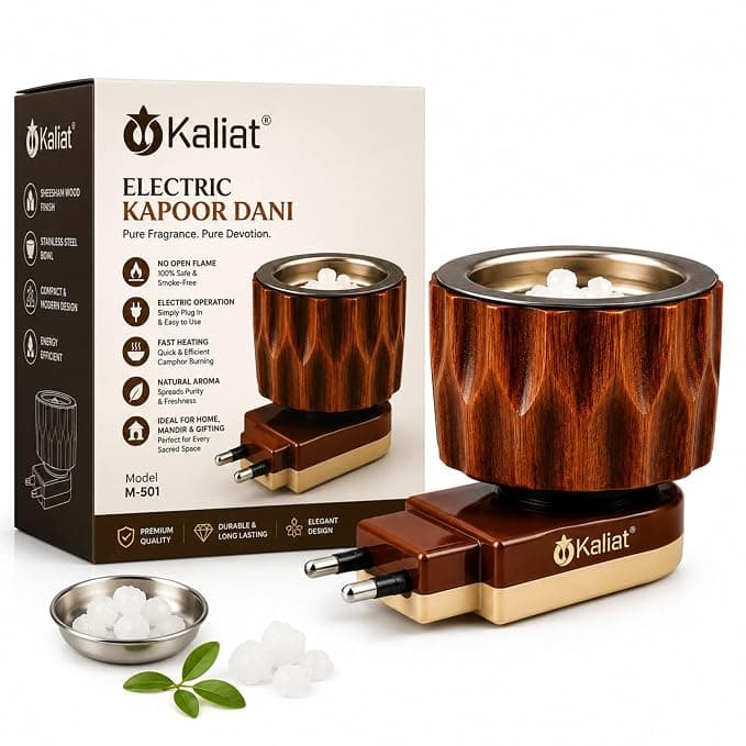 Sheesham Wooden Electric Kapoor Dani at ₹217 (57% Off) – Amazon