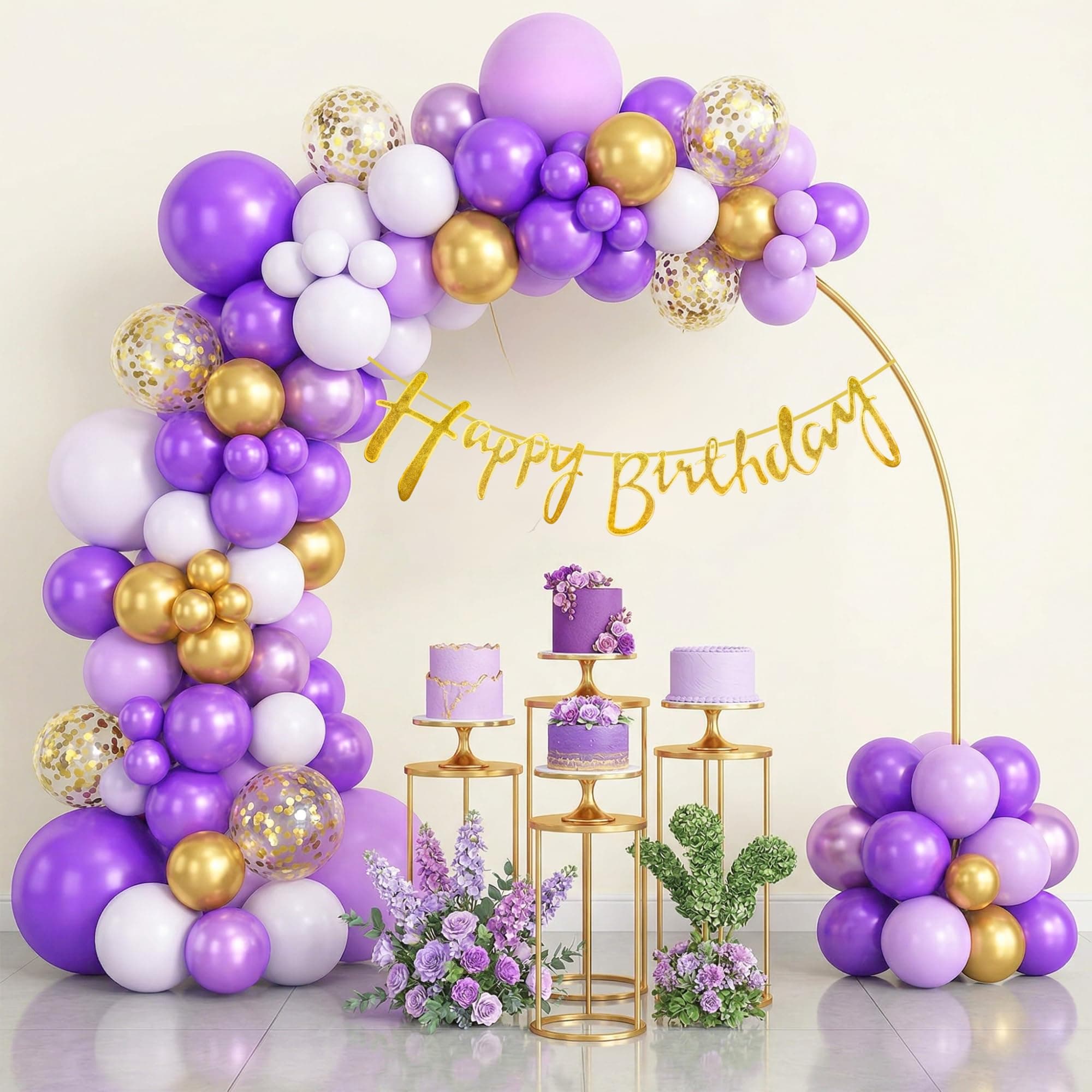 Happy Birthday Decoration Kit (30 Balloons + Banner)