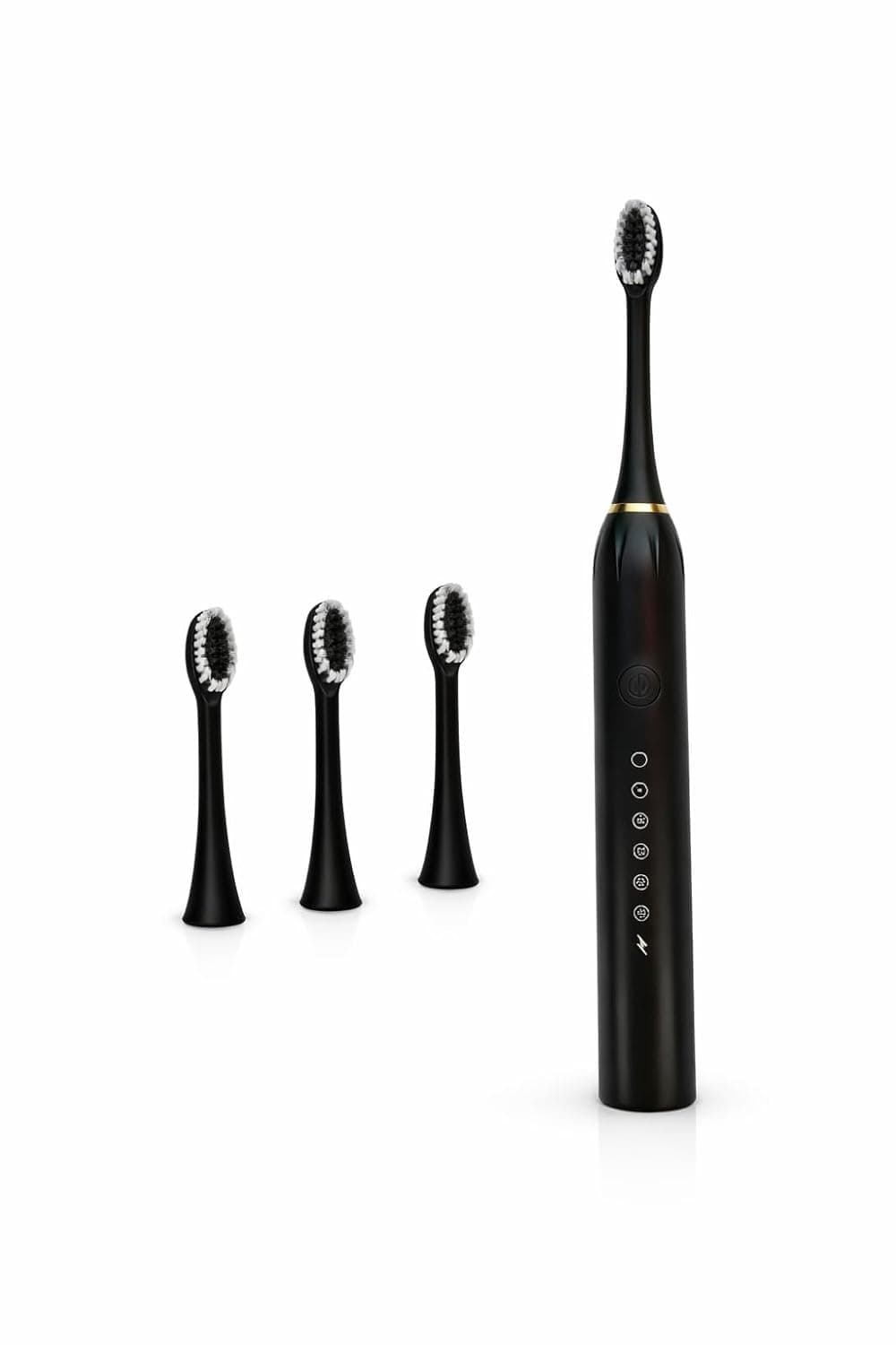 X-3 Rechargeable Smart Sonic Electric Toothbrush for Men & Women | 40,000 Sonic Strokes/Min | 6 Brushing Modes | 4 Replacement Brush Heads | USB Fast Charging | Up to 45 Days Battery Backup | IPX7 Waterproof | Soft DuPont Bristles | Smart Timer Electric Tooth Brush at ₹293 – Amazon