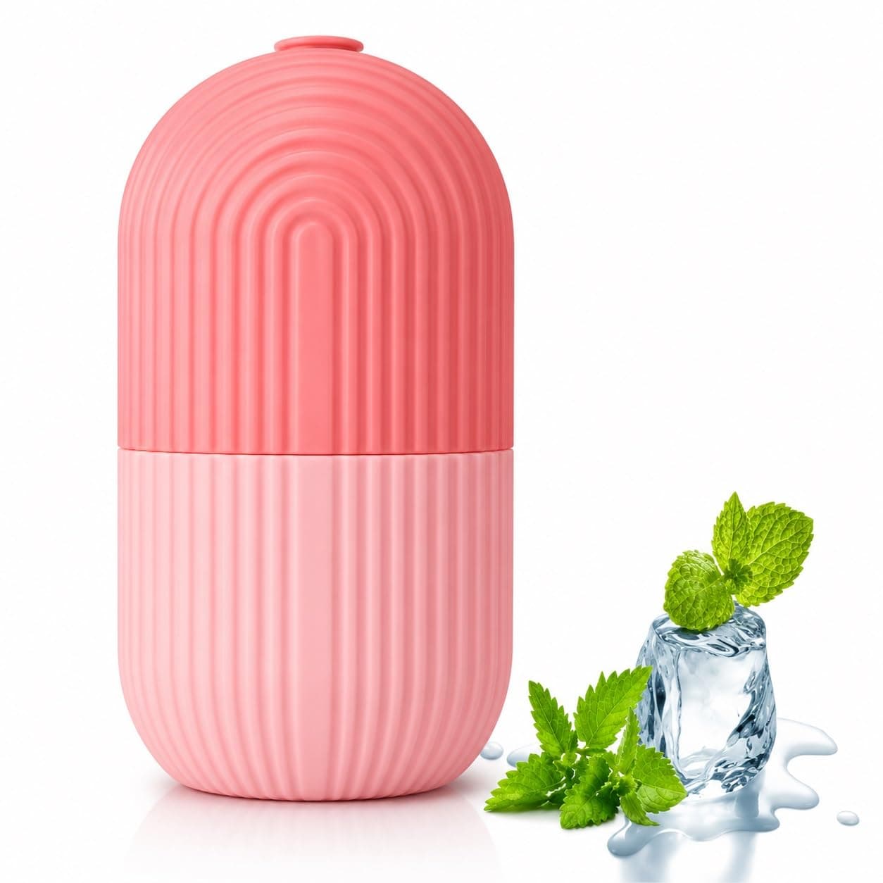 Ice Roller for Face Massager for Reduce Puffiness, Soothe Skin, Refresh Tired Face & Relieve Under Eye Bags (PINK, PACK OF 1) – Amazon