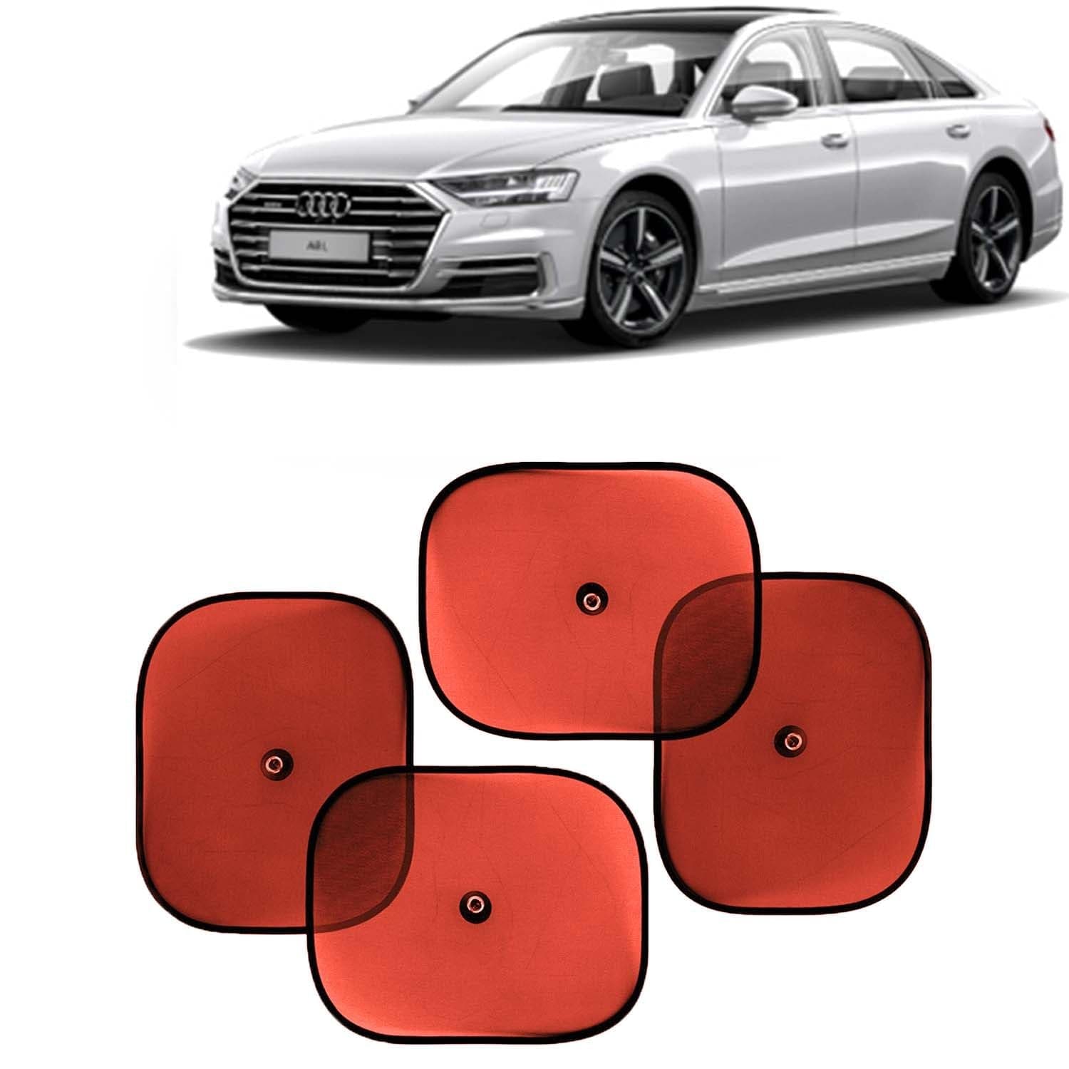KINGSWAY Car Window Curtain Sticky Sun Shades Compatible with Audi A8L, (Year 2015 Onwards), Universal Fit Sunshades for Side Window, Rear W at ₹60 – Amazon