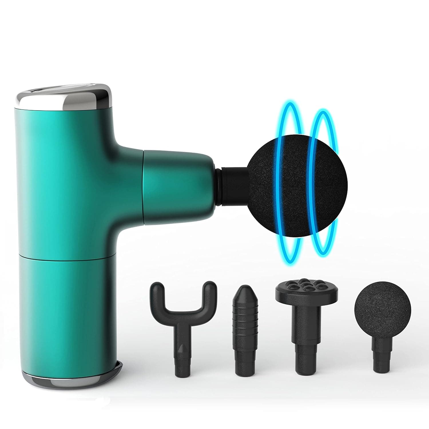 Lifelong Wireless LLGM36 Powerful Gun Massager with 4 Heads|Deep Tissue Percussion Muscle Massager for Pain Relief & Recovery|Portable Handh at ₹899 – Amazon