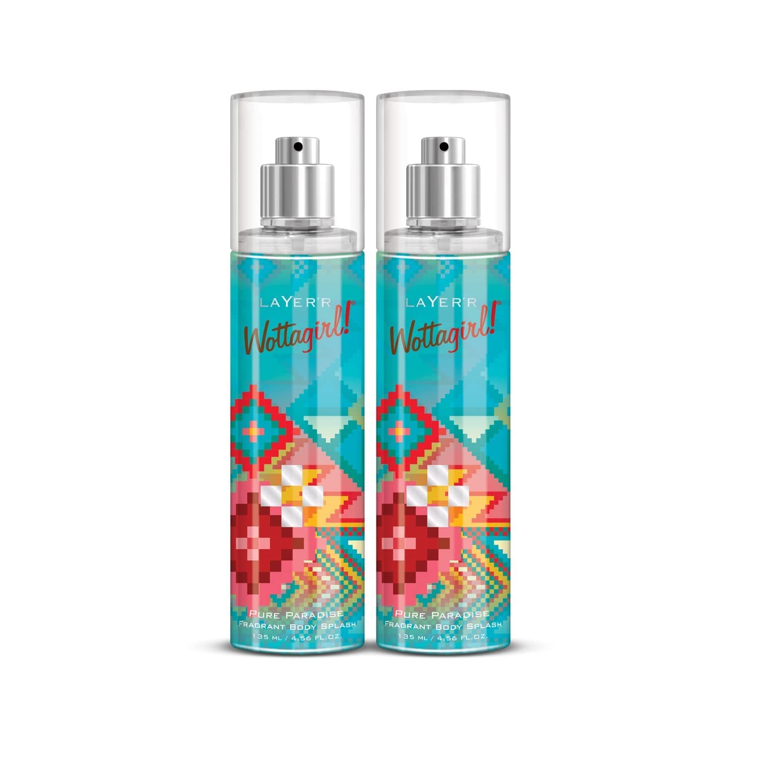 Layer'r Wottagirl Pure Paradise Body Mist for Women 135ml Pack of 2 | Long-lasting fresh floral fragrance with grapefruit, apple, jasmine, g at ₹294 – Amazon