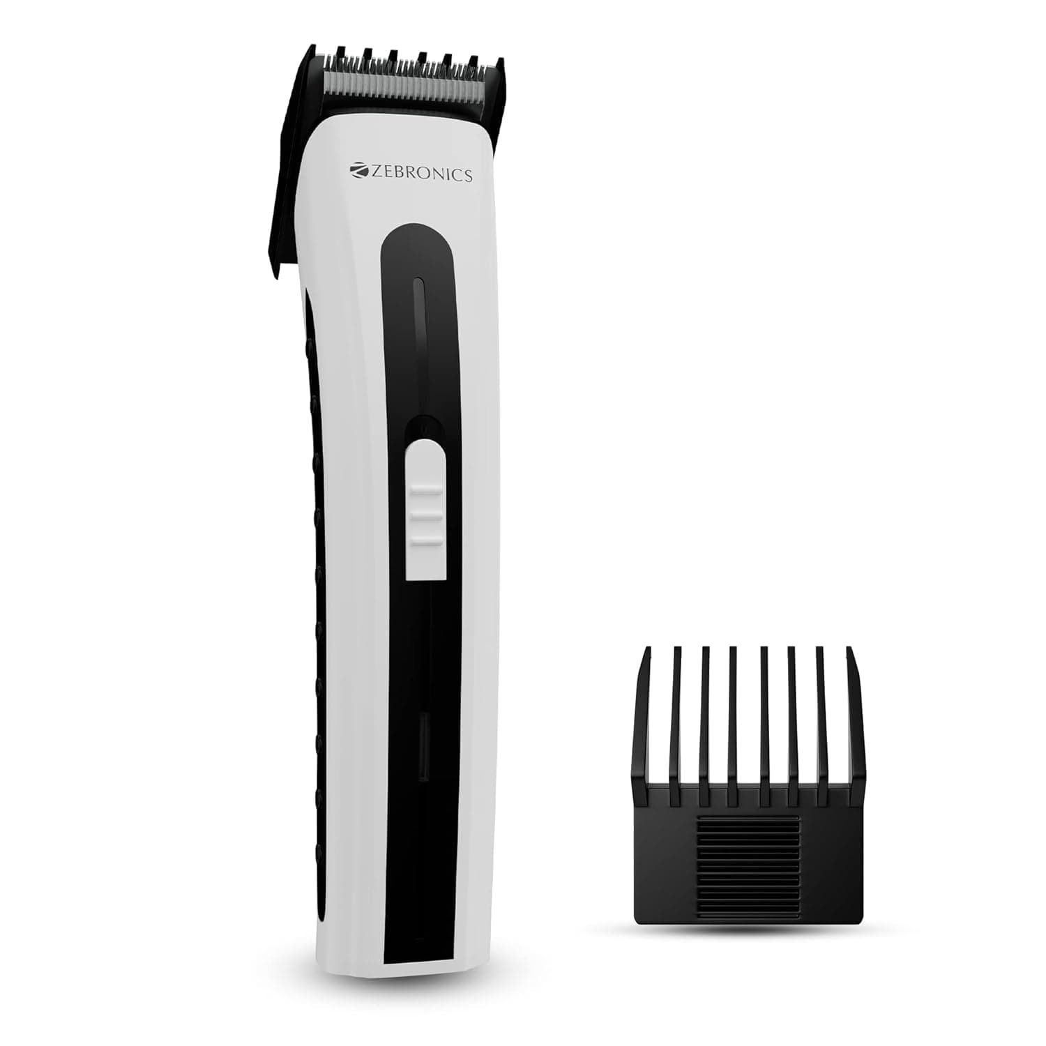 ZEBRONICS HT51, Cordless Trimmer for Unisex, 45 mins Runtime, Multistage Guide Comb, Skin friendly, LED Indicator, Stainless Steel blades, i at ₹329 – Amazon