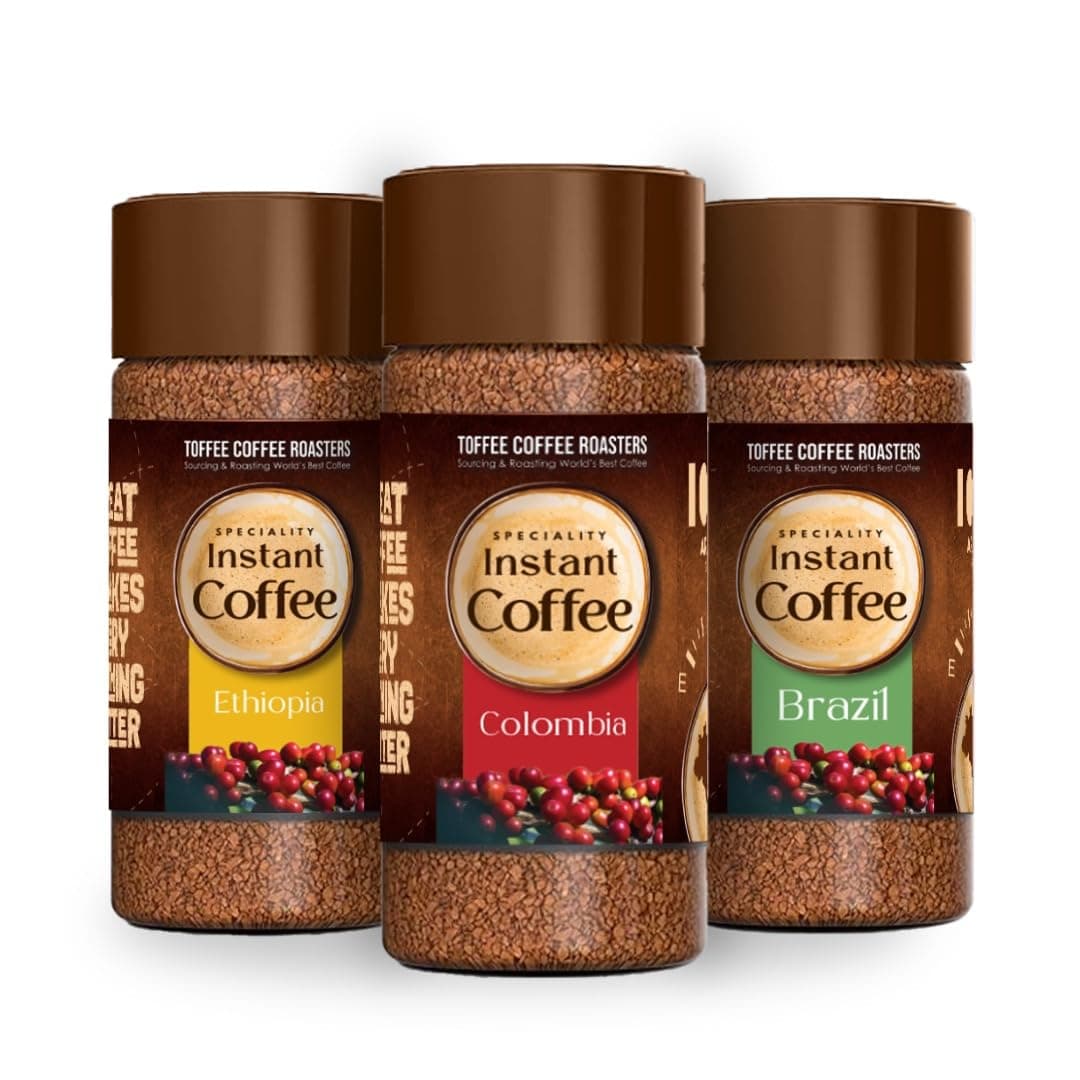 Toffee Coffee Roasters|Assorted Speciality Instant Coffee(Br at ₹390 – Amazon