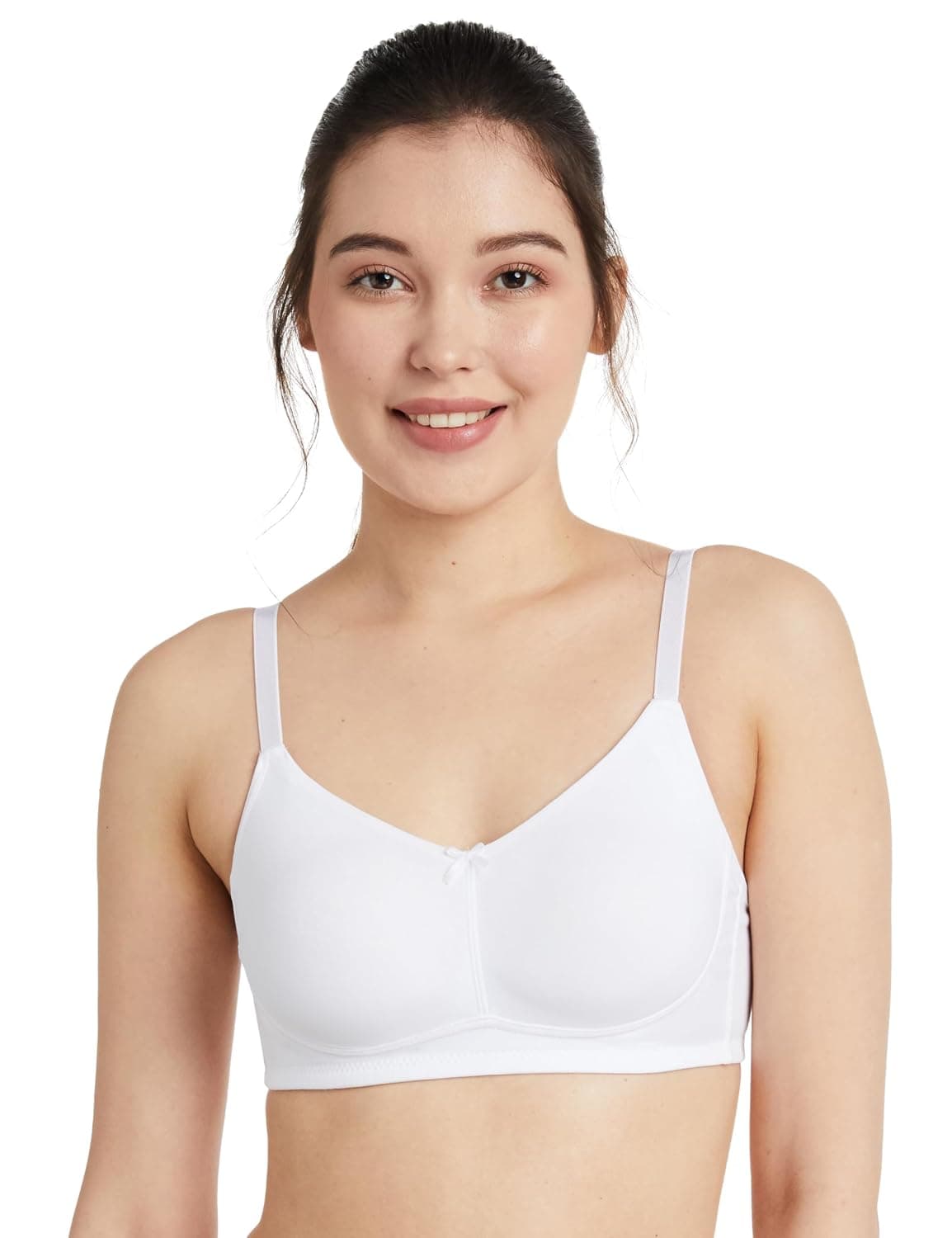 Symbol Women's Cotton Stretch Non Padded Wire Free Full Coverage Lift Up Bra at ₹199 – Amazon