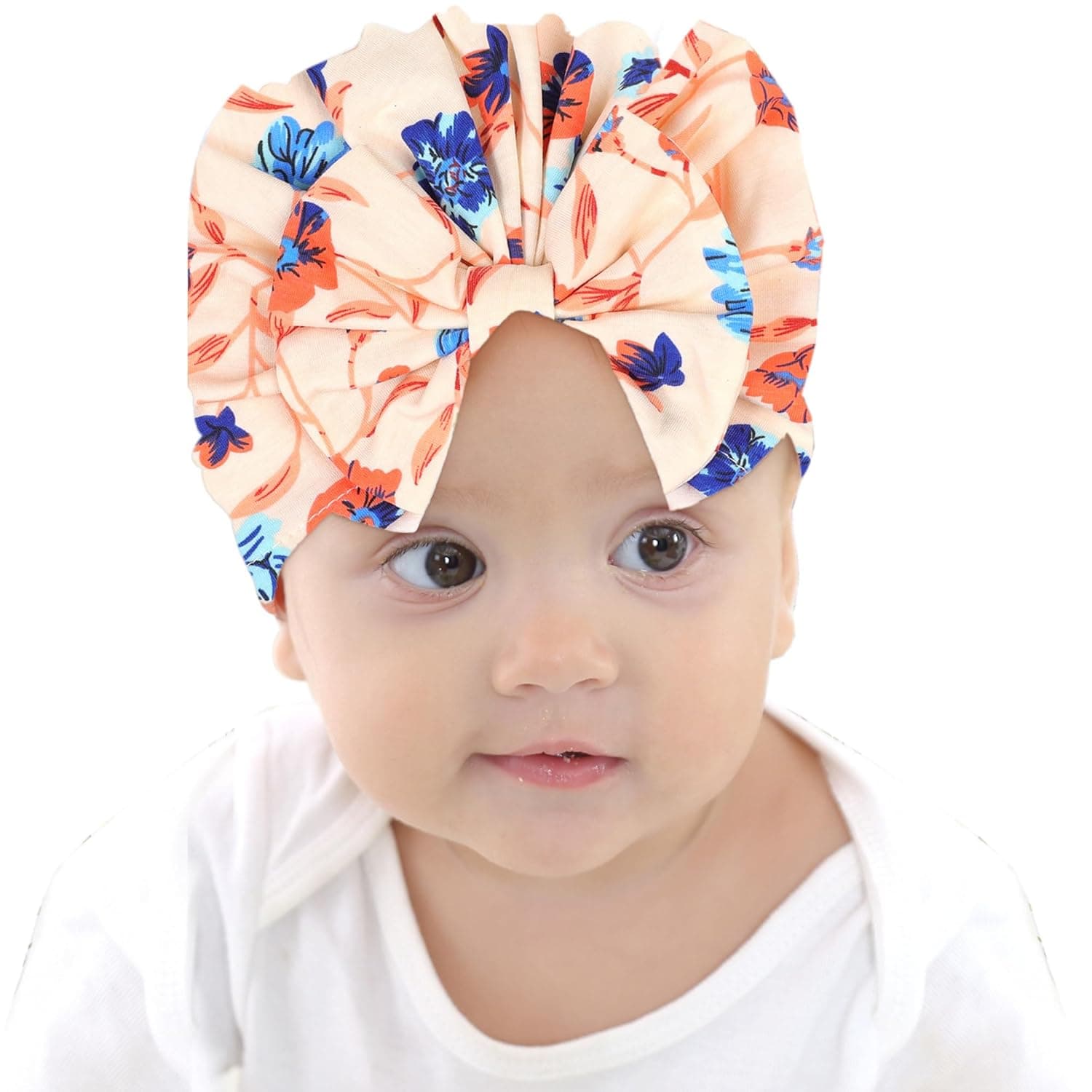 BabyMoon Beanie Floral Bow Baby Boy's & Girl's Cap Kids | To at ₹60 – Amazon