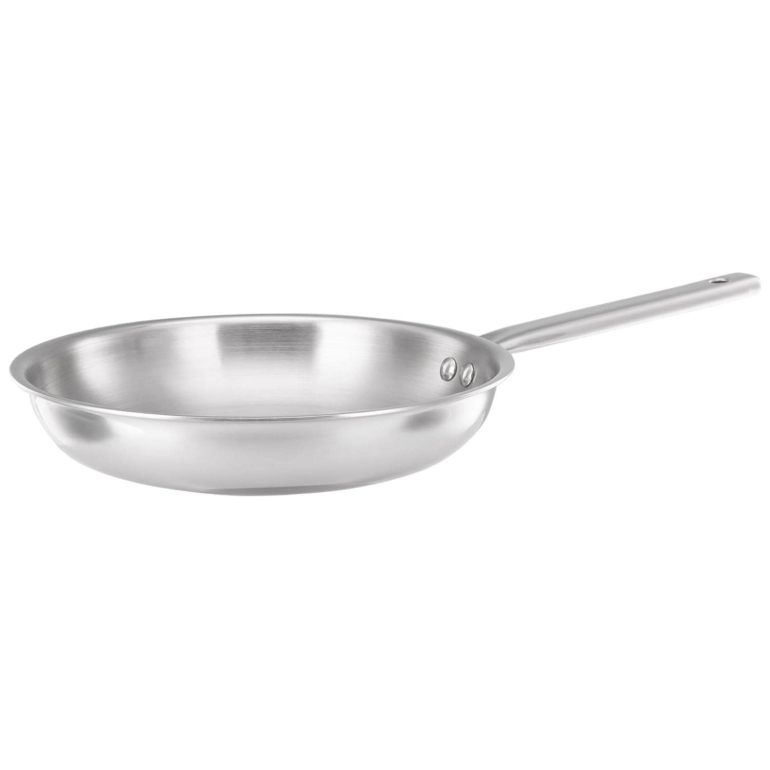 Amazon Brand - Solimo Triply Stainless Steel Frypan 24 cm | at ₹583 – Amazon
