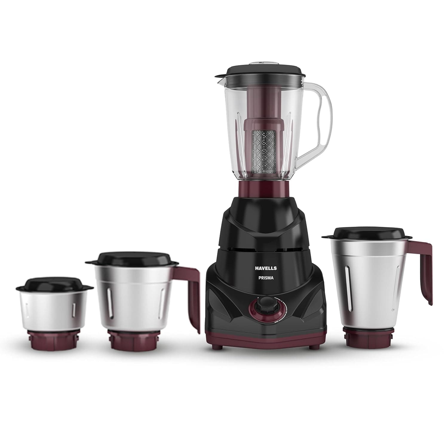 Havells Prisma 750 W 4 Jar Mixer Grinder| 3 Speed With Pulse at ₹3314 – Amazon