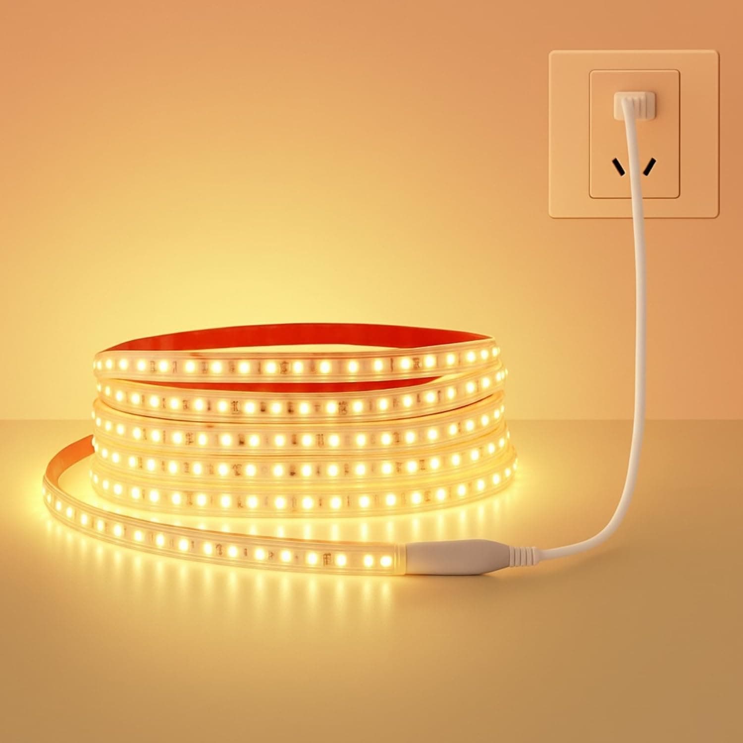 One94Store 5 Meter Warm White LED Rope Light for Decoration | Waterproof SMD LED Pipe Light for Ceiling, Home Décor, Diwali, Festivals, Indo at ₹299 – Amazon