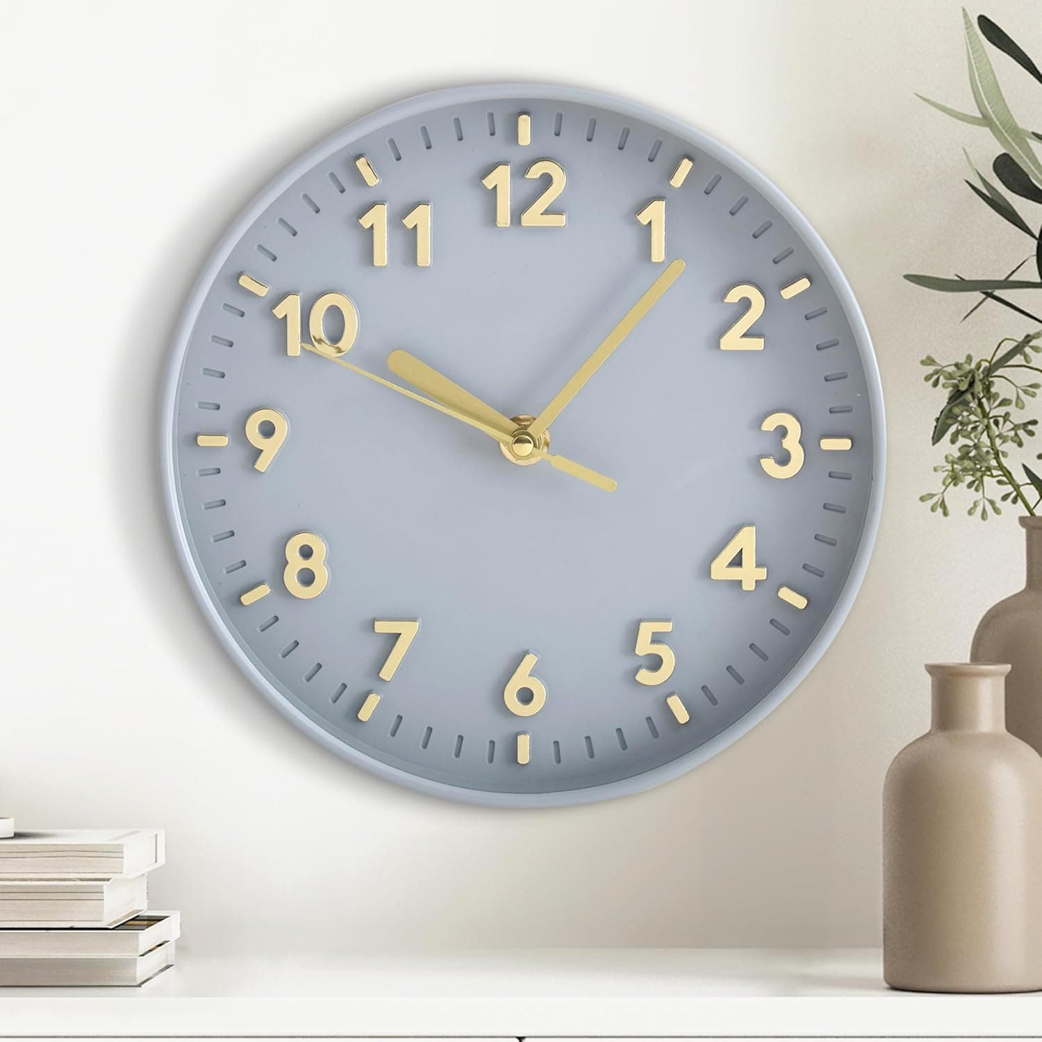 Home Centre Ambrose Ambiente Wall Clock - 20cm at ₹168 – Amazon