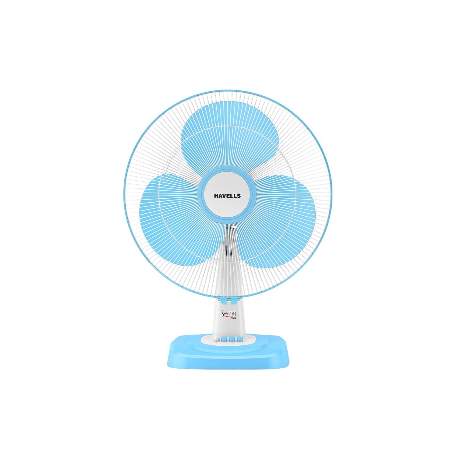 Havells 400 mm SWING NEO Table Fan (ICY BLUE) at ₹1899 – Amazon