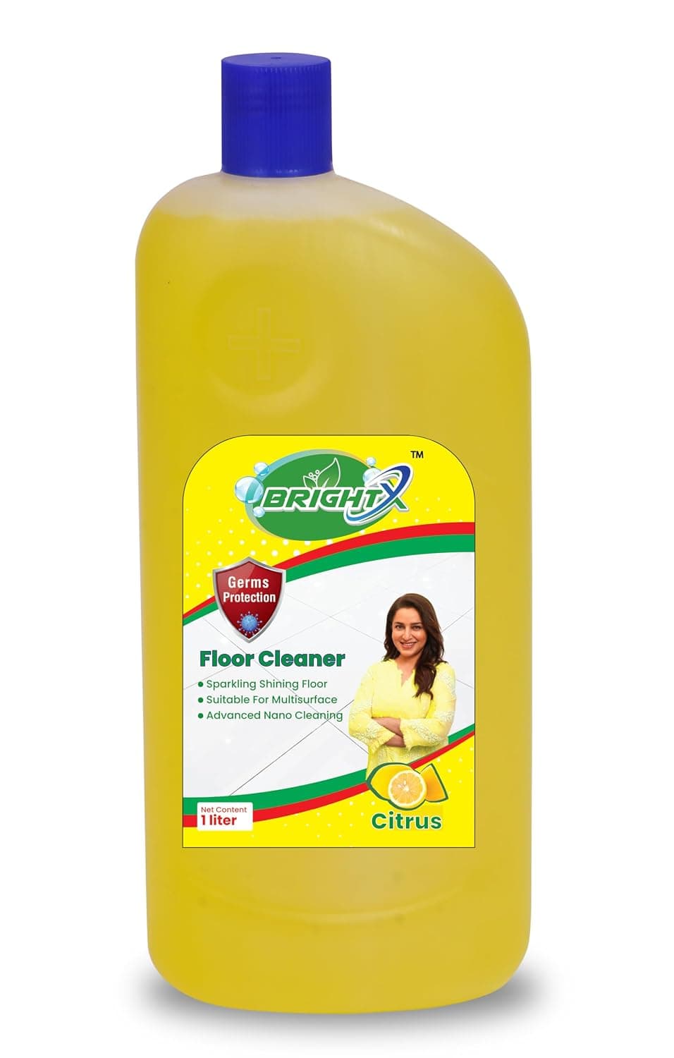 BrightX Floor Cleaner | Citrus Fresh | Multi-Surface Cleaning & Long-Lasting Fragrance (1L, Citrus) at ₹60 – Amazon