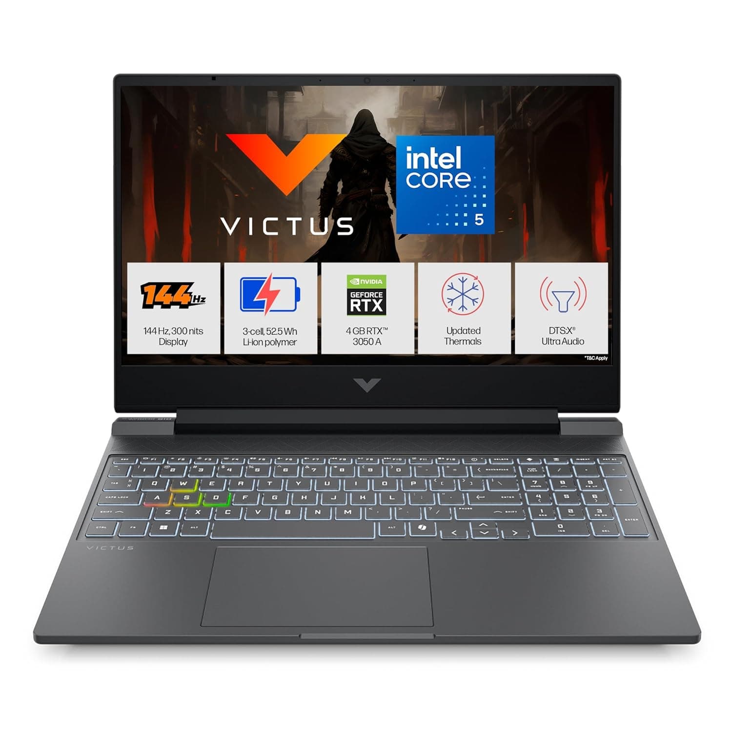 HP Victus, Intel Core 5 210H, 4GB RTX 3050 A (24GB DDR5, 512 at ₹85990 – Amazon