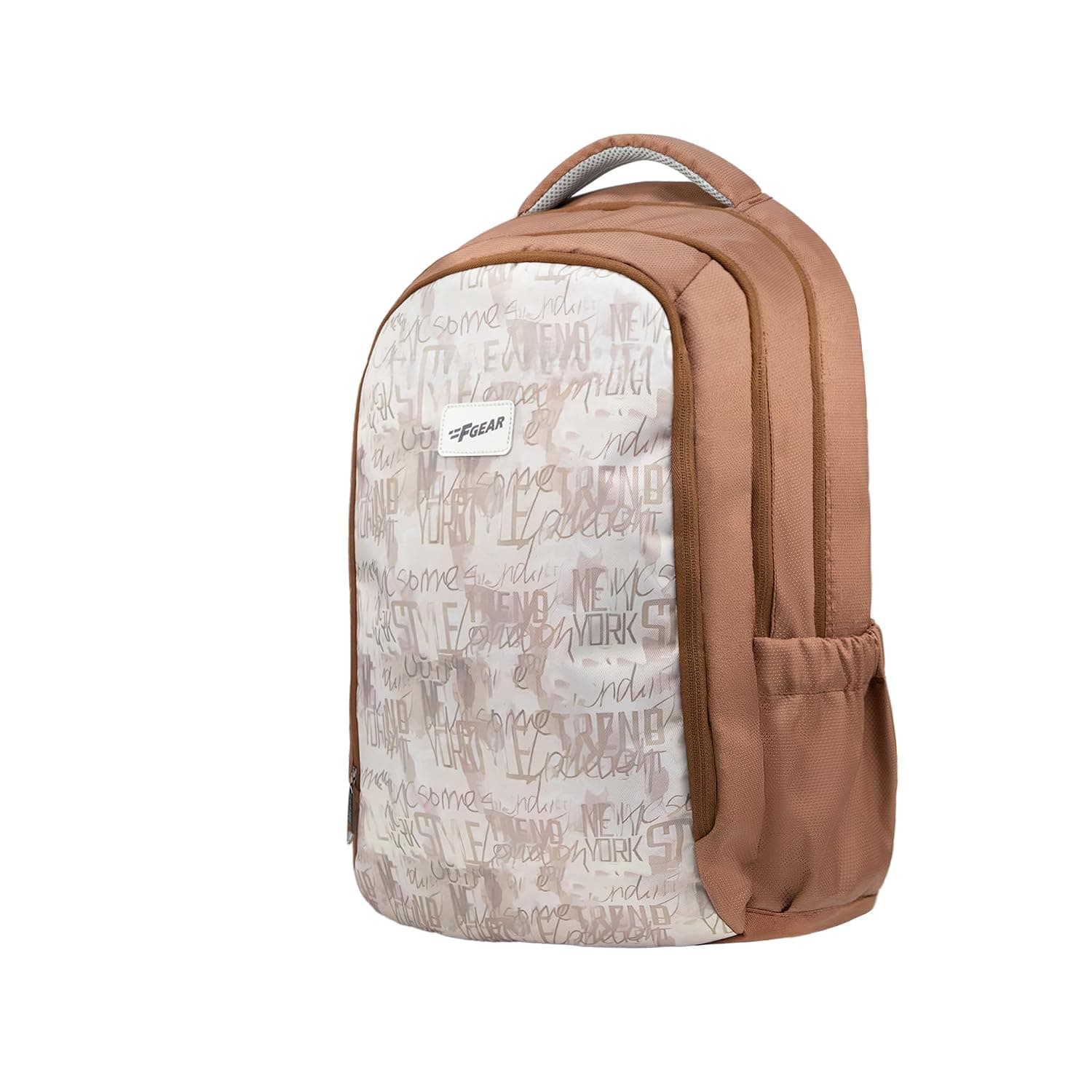 F Gear Shinra Mocha Mousse 34L School Backpack|3 Compartment at ₹478 – Amazon
