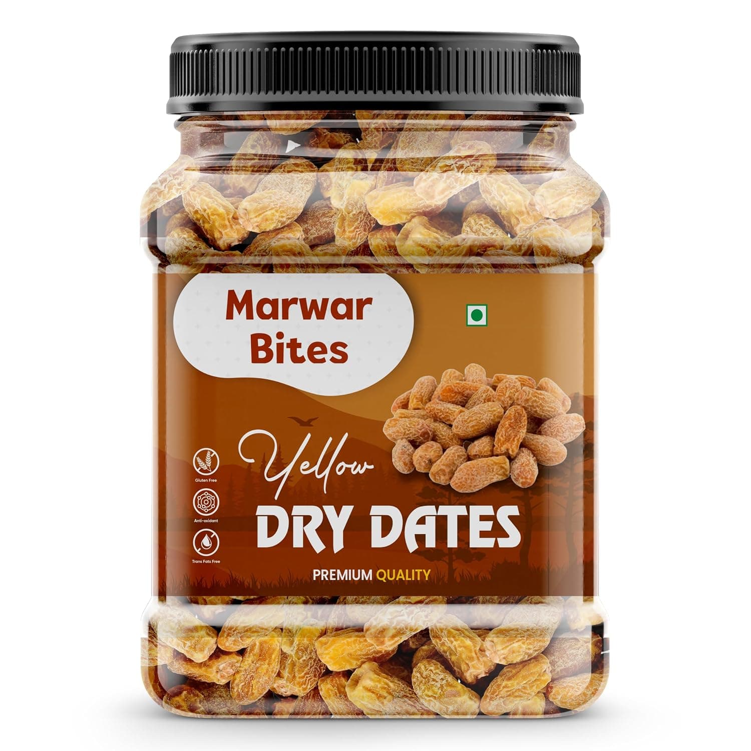 MarwarBites Yellow Dry Dates 1kg| Premium Sukha Khajoor | Na at ₹285 – Amazon