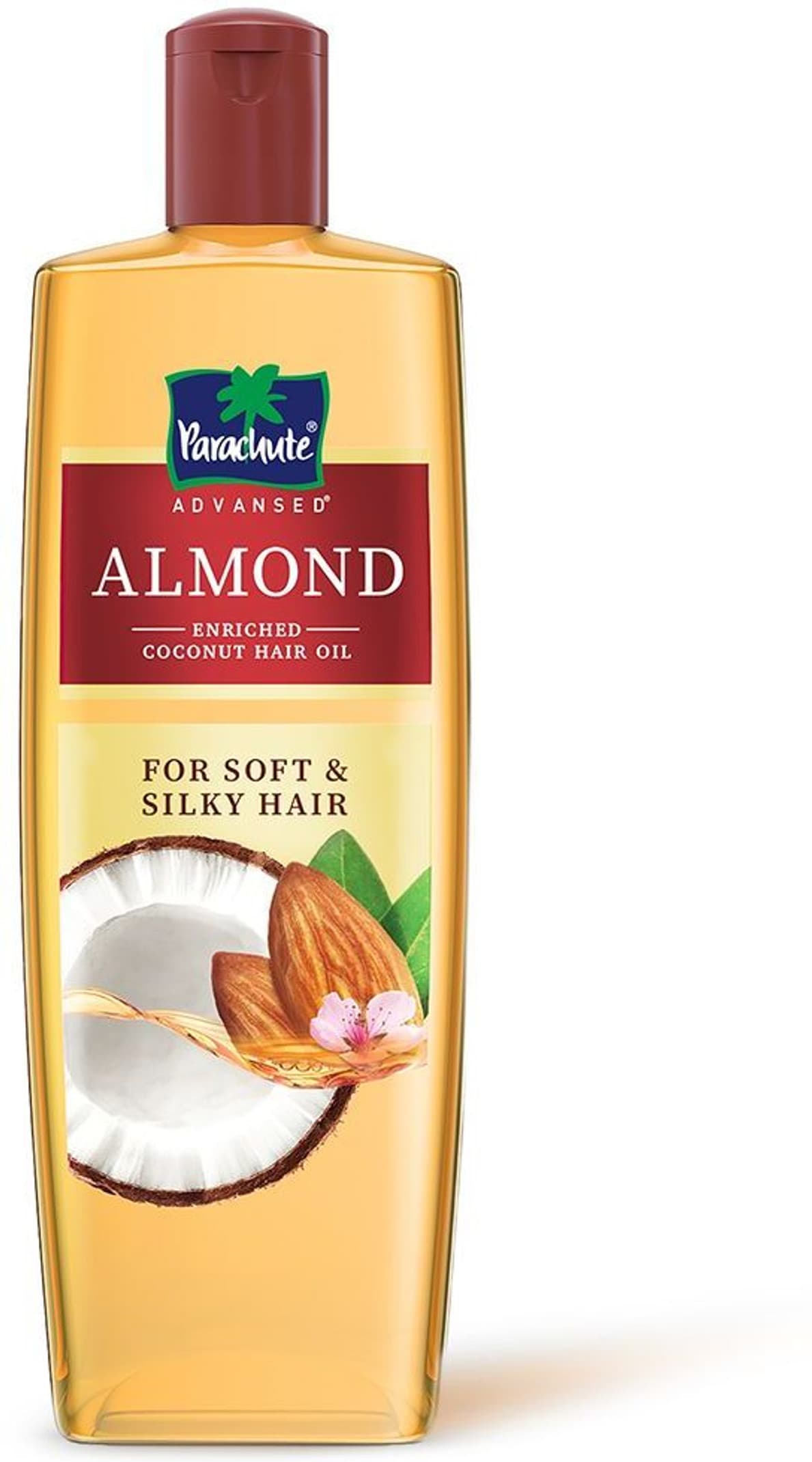 Parachute Advansed Almond & Coconut Hair Oil, 300ml at ₹129 (70% Off) – Flipkart